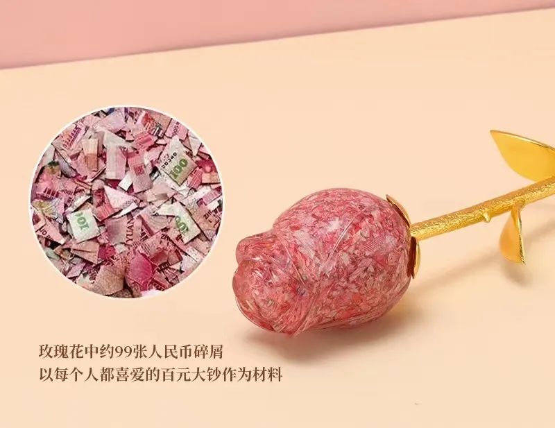 520----钞艺幸福玫瑰